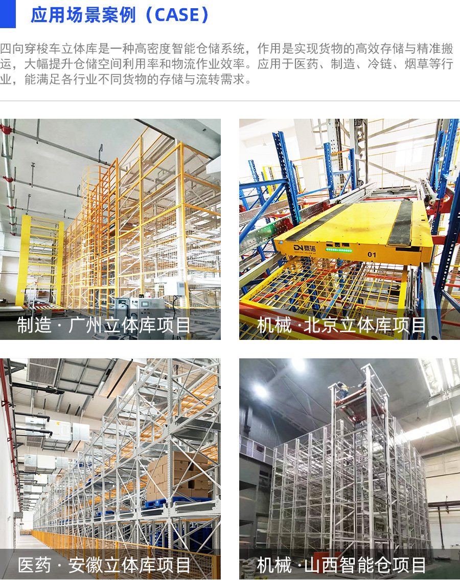 四向穿梭車自動(dòng)化立體庫(kù)系統(tǒng)